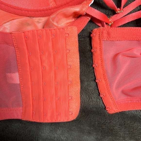 CACIQUE Lightly Lined French Balconette Sz 44 C - Picture 9 of 12